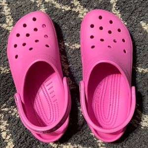 Pink Crocs